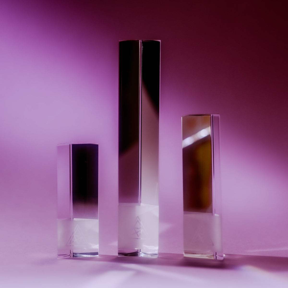 Crystal Triangular Prism